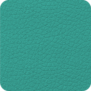luna leather tile green